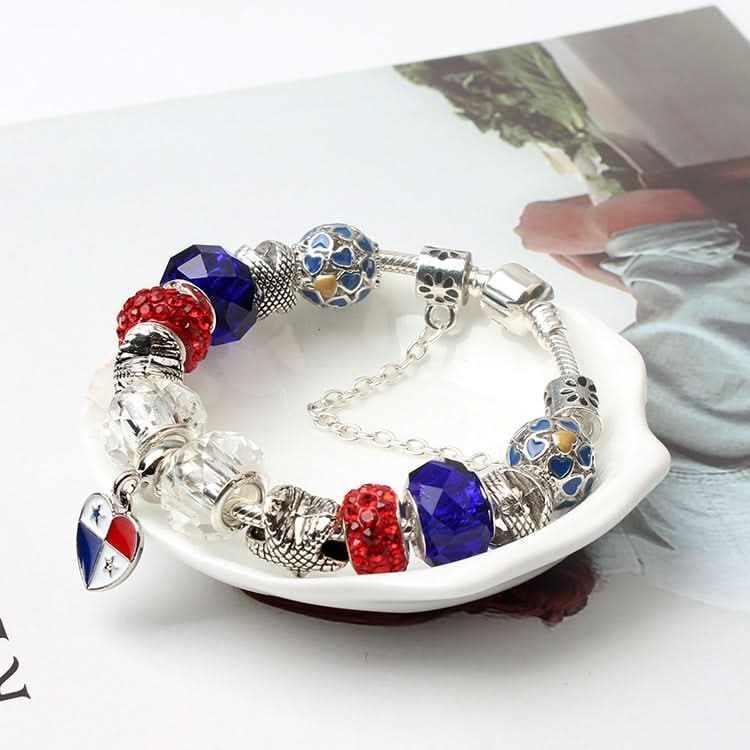 World Cup Souvenir Bracelets European and American Fashion Alloy Bracelet, Size: 18cm Reluova