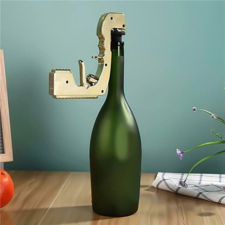 Zinc Alloy Bubbly Blaster Champagne Bottle Squirt Gun Bar Tool - Reluova