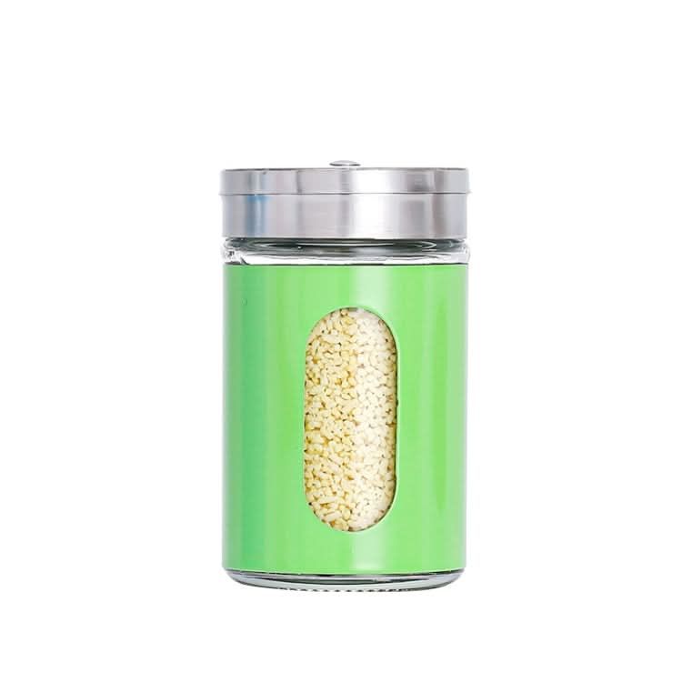 Stainless Steel Lid Glass Seasoning Jar Kitchen Supplies - Reluova