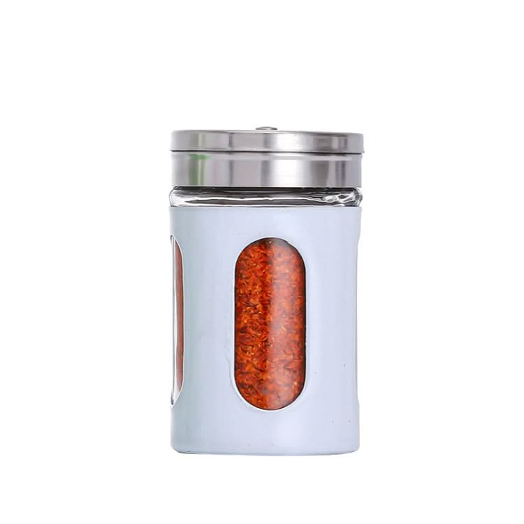 Stainless Steel Lid Glass Seasoning Jar Kitchen Supplies - Reluova