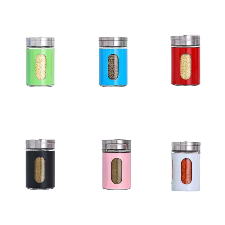 Stainless Steel Lid Glass Seasoning Jar Kitchen Supplies - Reluova