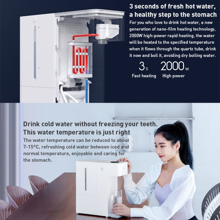 Original Xiaomi Smart 3s Instant Heating Water Dispenser 3L, CN Plug