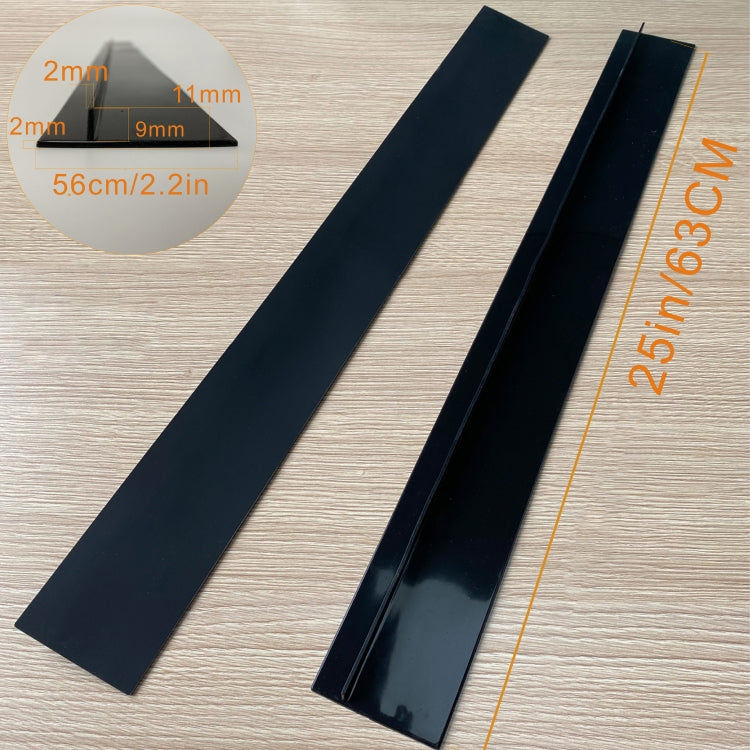 2 PCS 25 inches Gas Stove Slit Strip Antifouling Dustproof Waterproof Kitchen Sealing Strip-Reluova