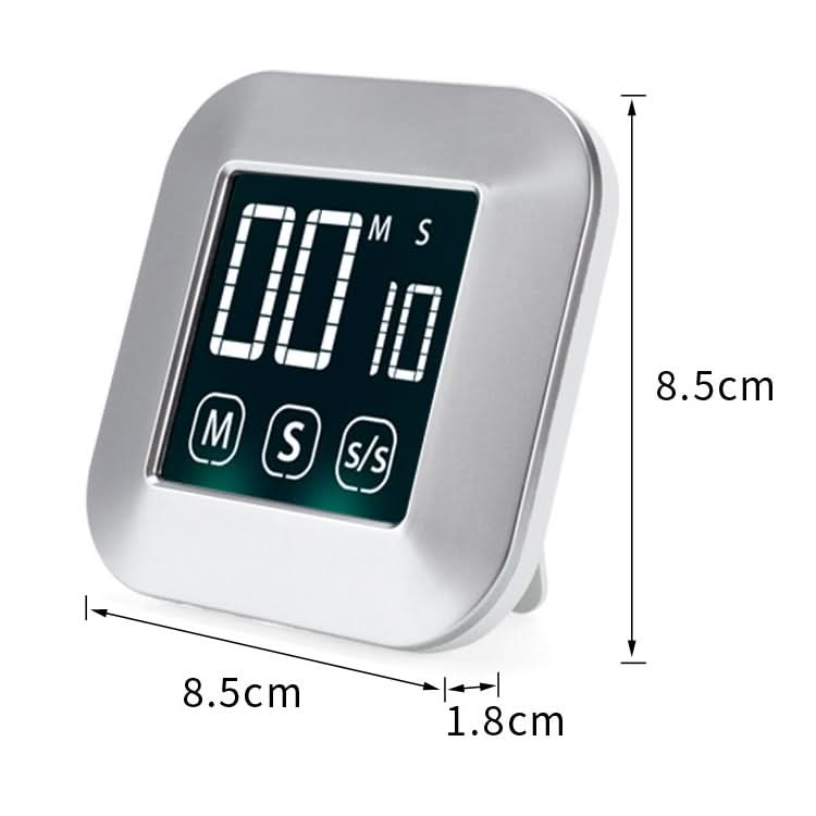 TS-83 Touch Timer Alarm Clock Kitchen Food LCD Large Screen Countdown Electronic Reminder - Reluova