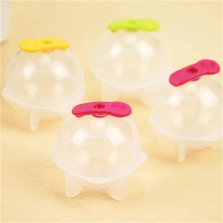 4 in 1 Spherical Ice Cream Mold Set DIY Mini Ice Lattice Silicone Ice Maker Size: S-Reluova