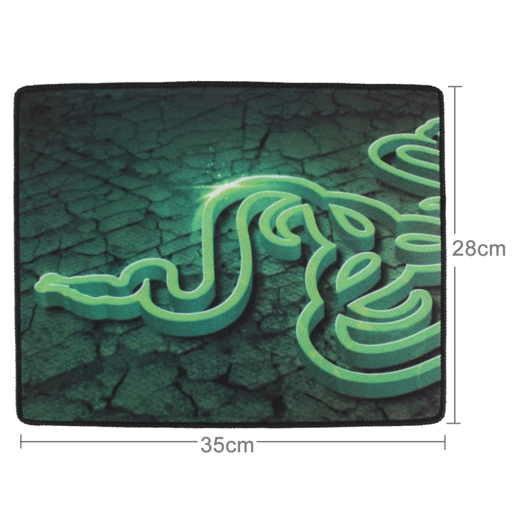 Extended Large Goliathus Pattern Gaming and Office Keyboard Mouse Pad, Size: 35cm x 28cm My Store