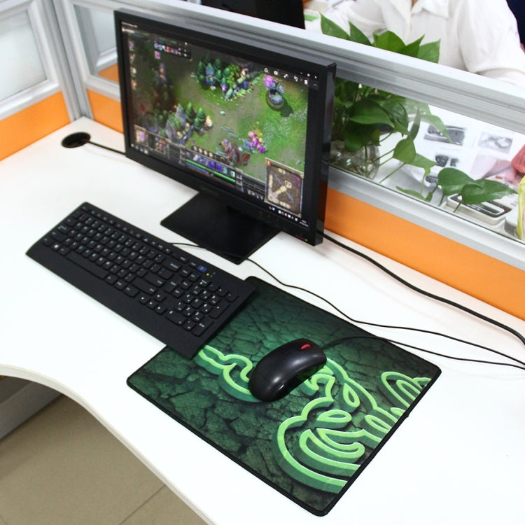 Extended Large Goliathus Pattern Gaming and Office Keyboard Mouse Pad, Size: 35cm x 28cm My Store