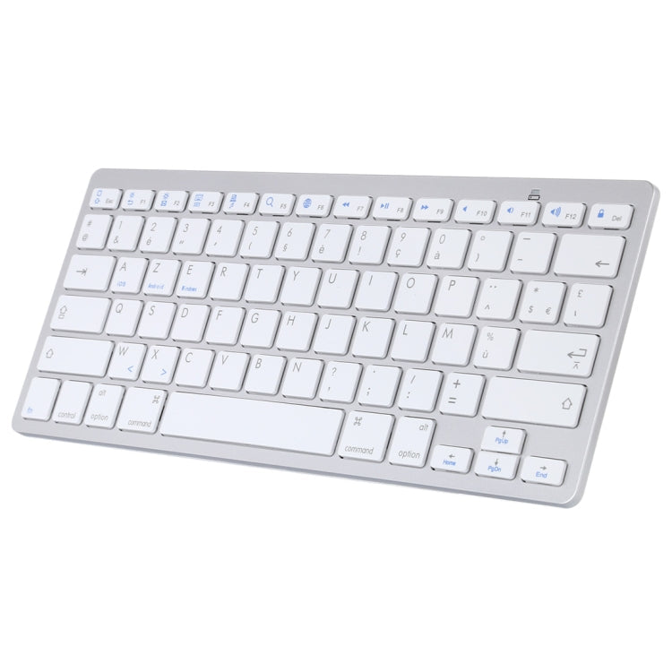 WB-8022 Ultra-thin Wireless Bluetooth Keyboard for iPad, Samsung, Huawei, Xiaomi, Tablet PCs or Smartphones, French Keys My Store