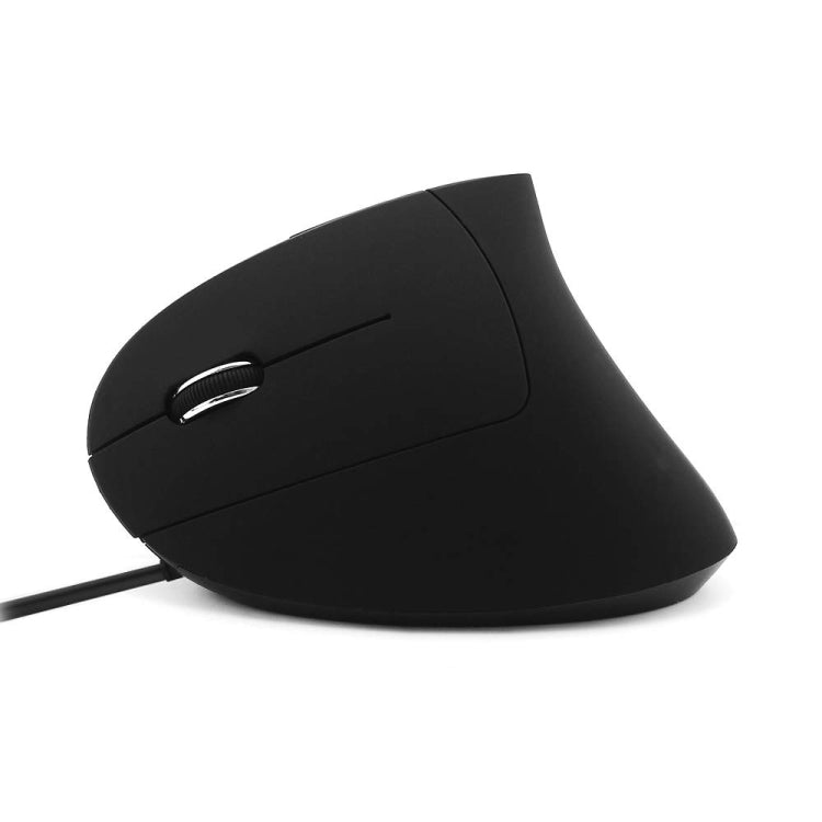 CM0093 Wired Version 2.4GHz Three-button Vertical Mouse for Left-hand, Resolution: 1000DPI / 1200DPI / 1600DPI, Cable Length：1.7m My Store