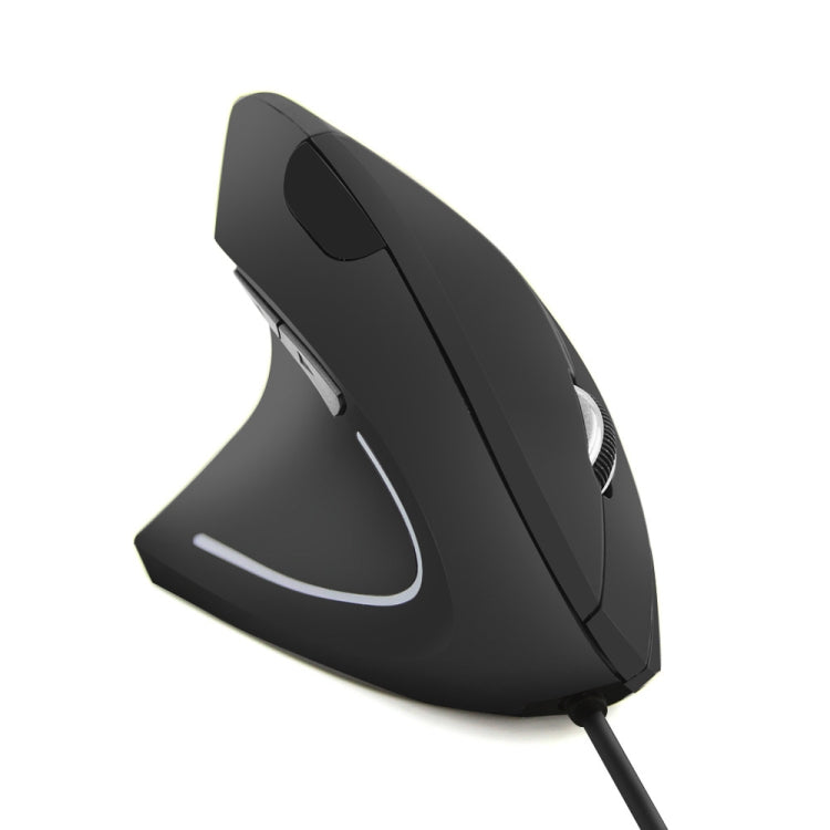 CM0093 Wired Version 2.4GHz Three-button Vertical Mouse for Left-hand, Resolution: 1000DPI / 1200DPI / 1600DPI, Cable Length：1.7m My Store