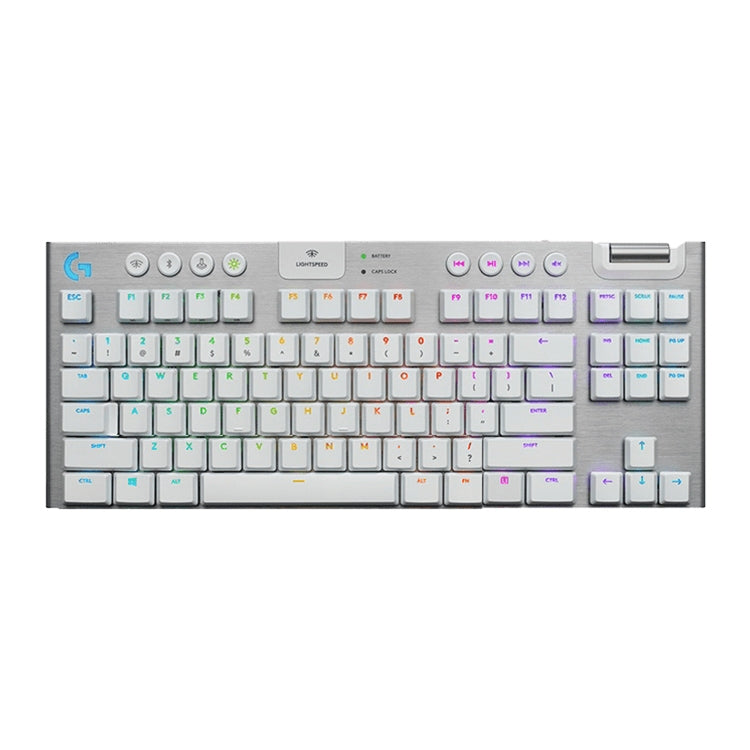 Logitech G913 TKL Wireless RGB Mechanical Gaming Keyboard, Tea Shaft (GL-Tactile)