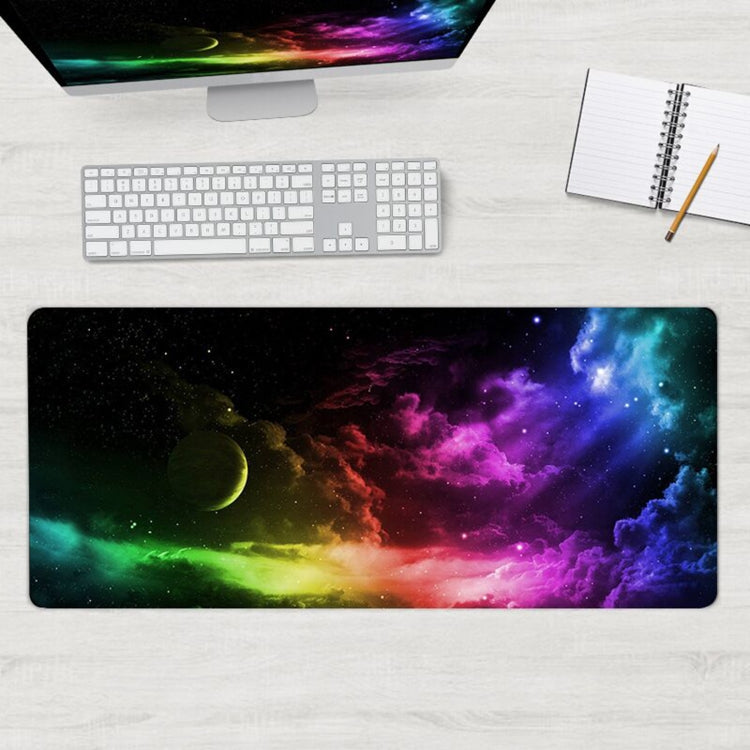 Extended Large Anti-Slip Soft Rubber Smooth Cloth Surface Game Mouse Pad Keyboard Mat, Size: 800 x 300 x 2mm My Store