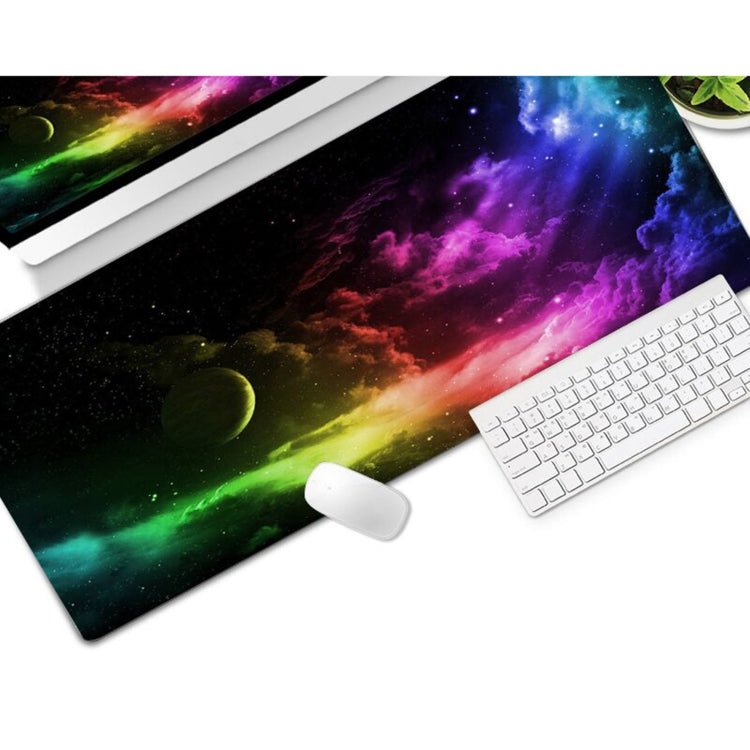 Extended Large Anti-Slip Soft Rubber Smooth Cloth Surface Game Mouse Pad Keyboard Mat, Size: 800 x 300 x 2mm My Store