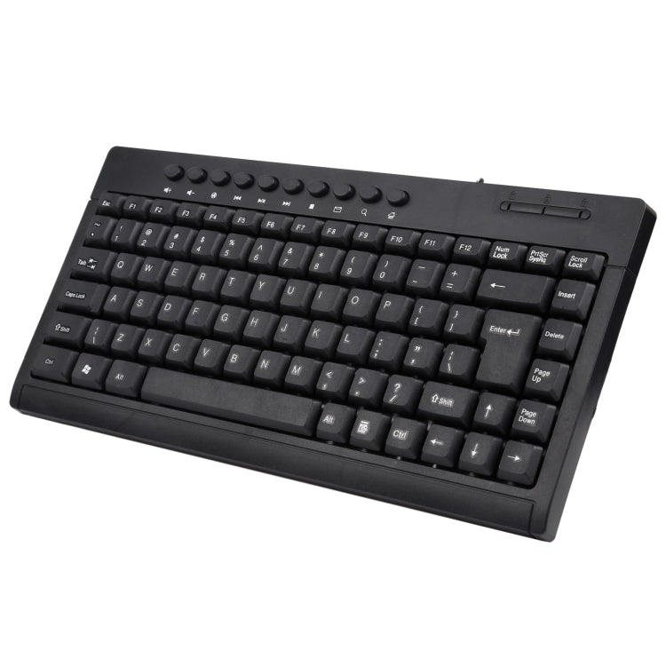 KB-301A Multimedia Notebook Mini Wired Keyboard, English Version My Store