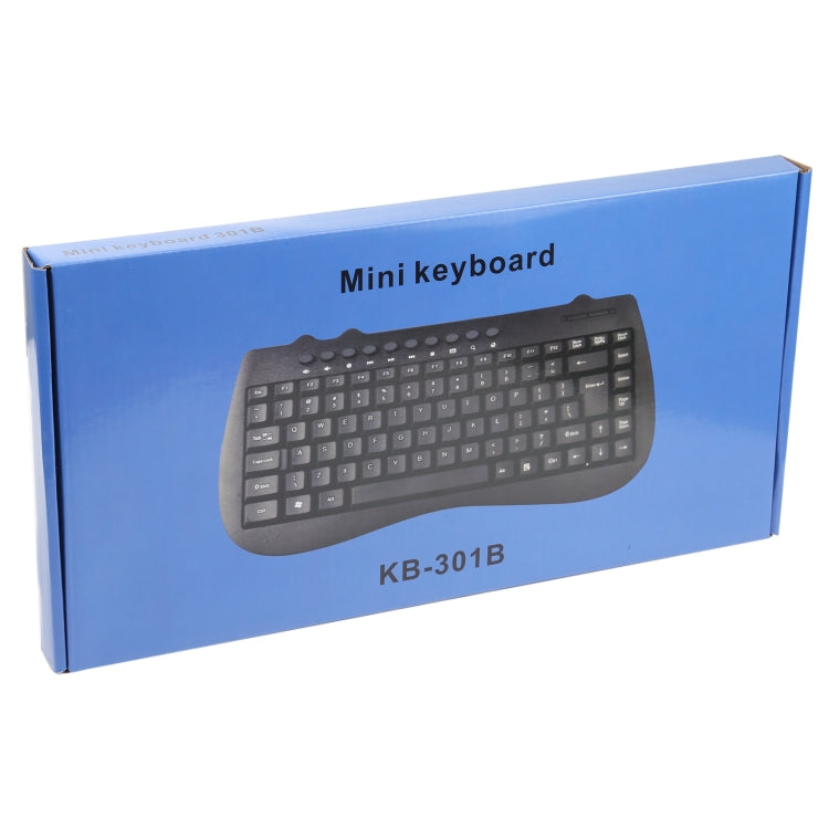 KB-301B Multimedia Notebook Mini Wired Keyboard, English Version My Store