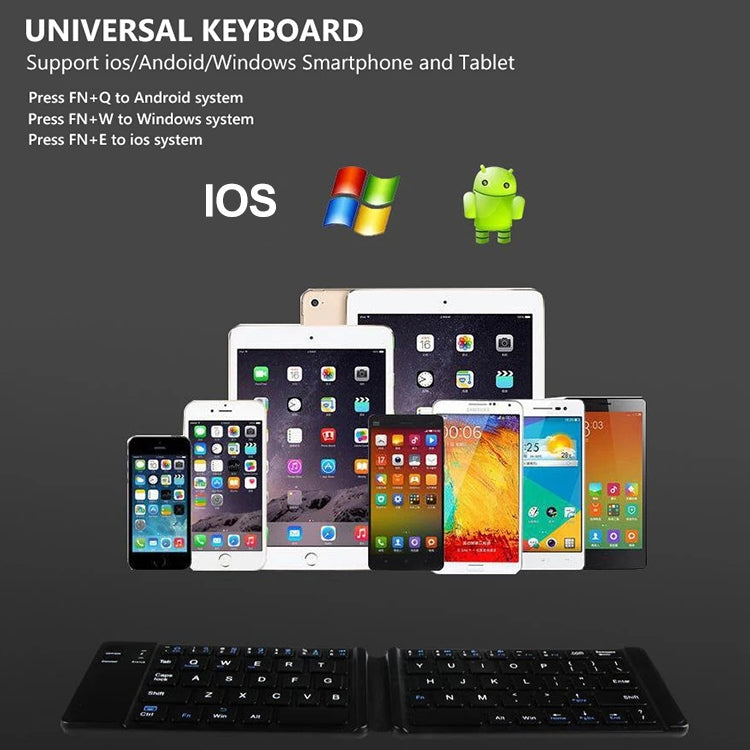 B05 USB Charging Portable Mini Folding Bluetooth Wireless Keyboard My Store