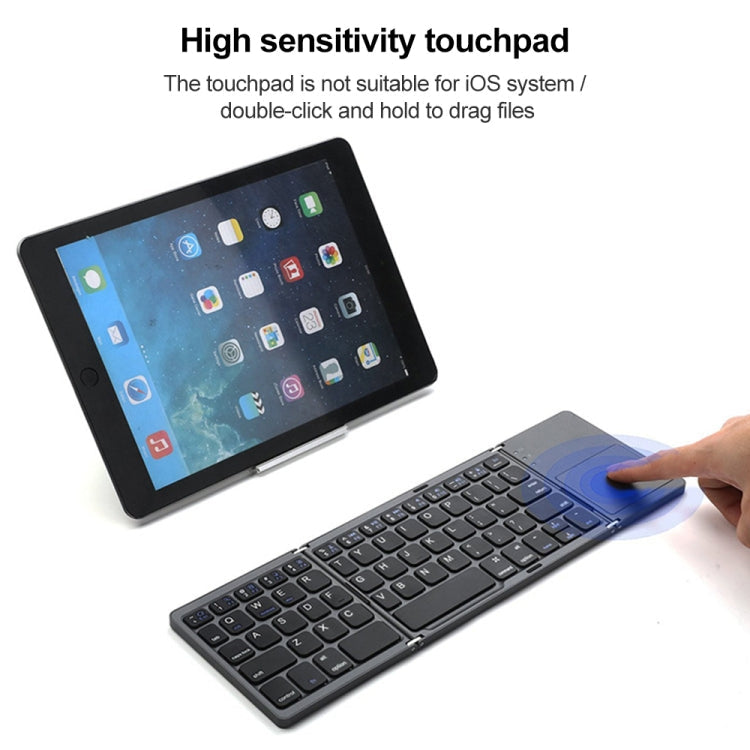 B066 Universal Mini Foldable Bluetooth Wireless Keyboard with Touchpad My Store