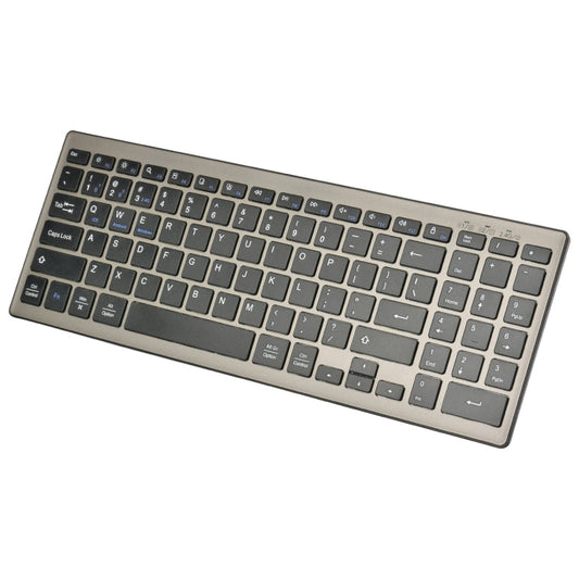 168 2.4Ghz + Bluetooth  Dual Mode Wireless Keyboard Compatible with iSO & Android & Windows