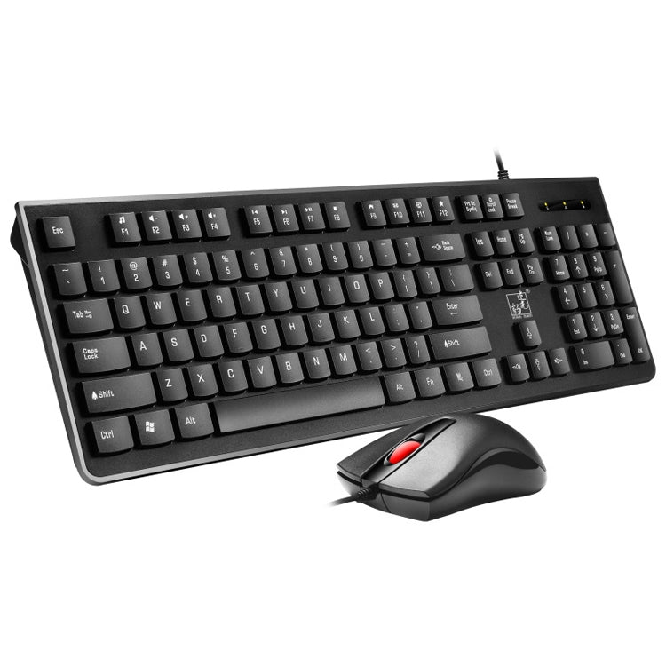 ZGB S500 Square Keycap Wired Keyboard + Mouse Set