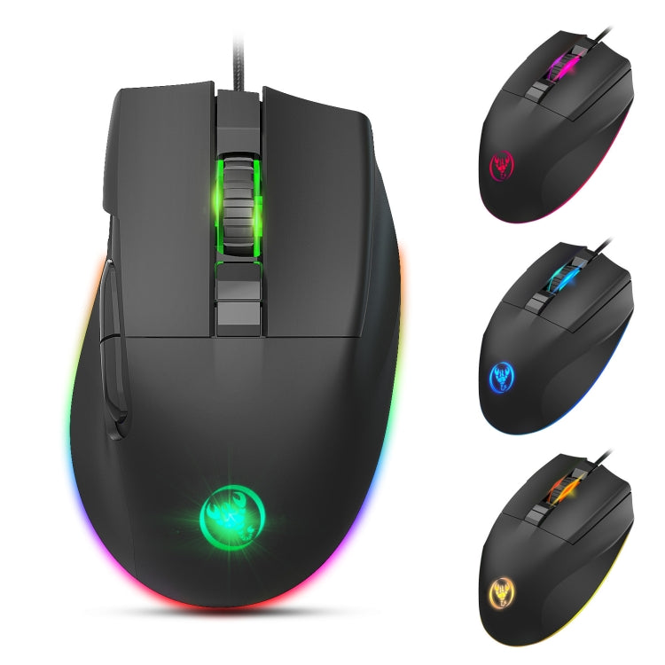 HXSJ A905 8-buttons 7200 DPI Programmable Wired Gaming Mouse, Cable Length: 1.6m My Store