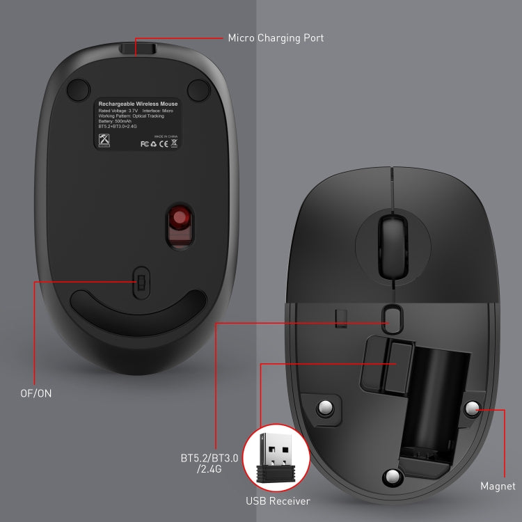 MKESPN 859 2.4G Wireless Mouse My Store