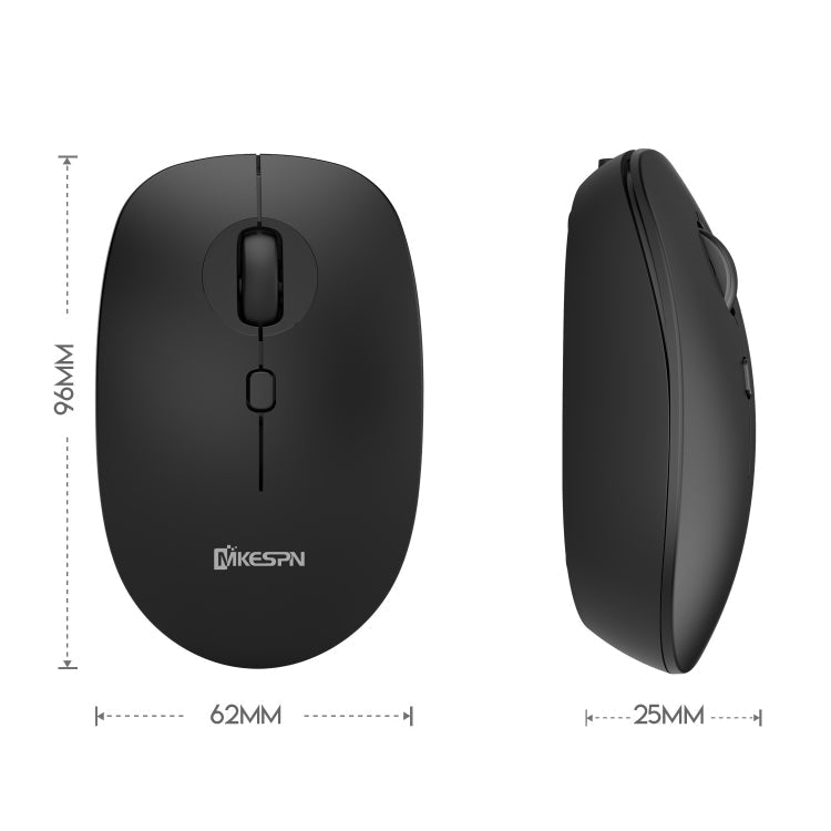 MKESPN 859 2.4G+BT5.0+BT3.0 Three Modes Wireless Mouse My Store