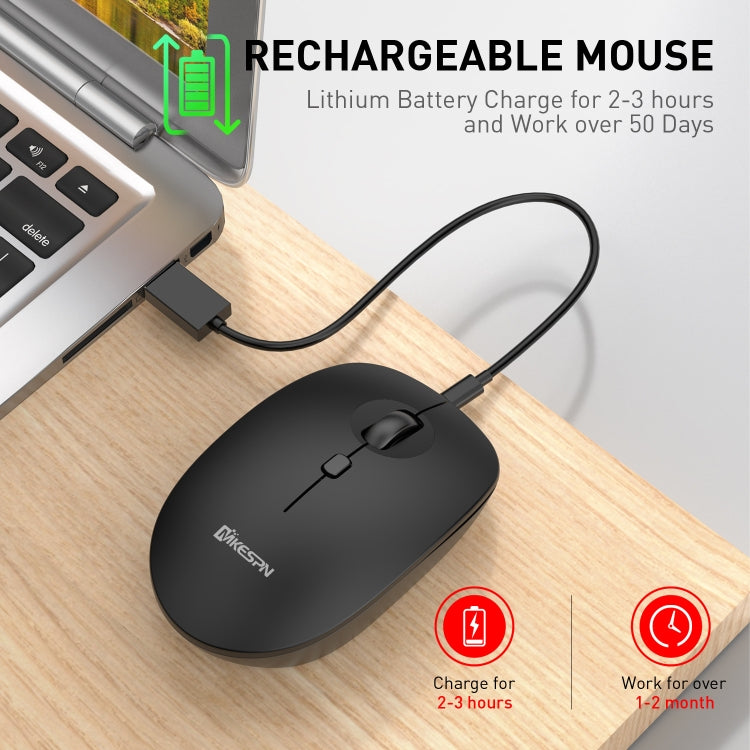 MKESPN 859 2.4G+BT5.0+BT3.0 Three Modes Wireless Mouse My Store