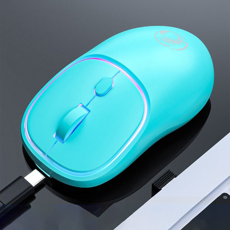 iMICE W-618 Rechargeable 4 Buttons 1600 DPI 2.4GHz Silent Wireless Mouse for Computer PC Laptop My Store