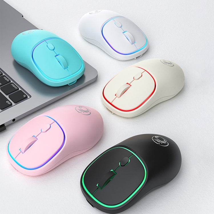 iMICE W-618 Rechargeable 4 Buttons 1600 DPI 2.4GHz Silent Wireless Mouse for Computer PC Laptop