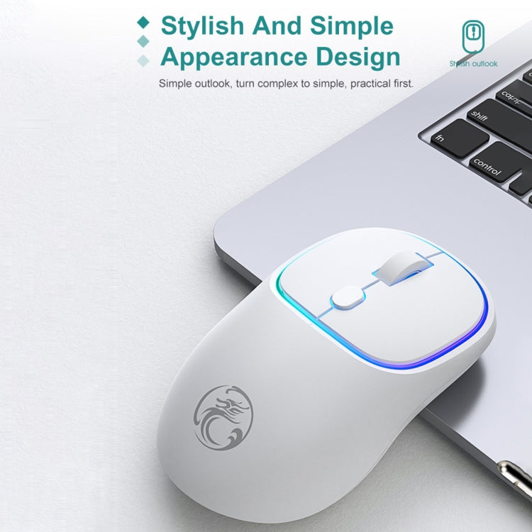 iMICE W-618 Rechargeable 4 Buttons 1600 DPI 2.4GHz Silent Wireless Mouse for Computer PC Laptop My Store