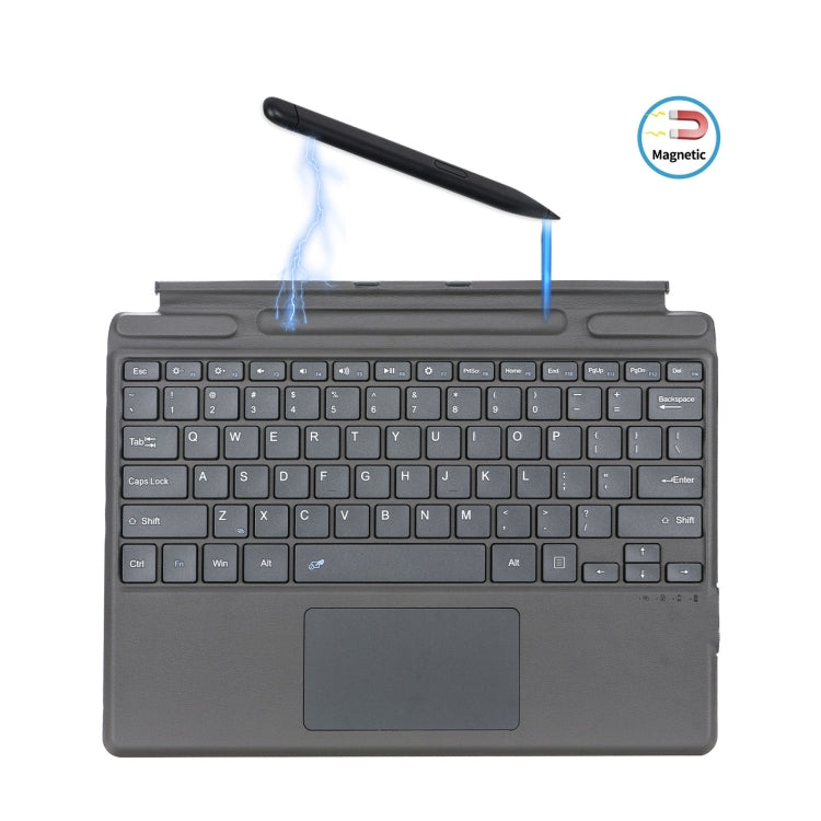 For Microsoft Surface Pro 8 / Pro X Tablet Bluetooth Keyboard Leather Case with Pen Slot My Store