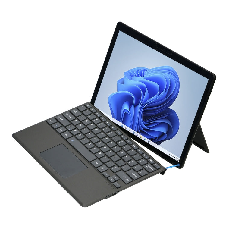 For Microsoft Surface Pro 8 / Pro X Tablet Bluetooth Keyboard Leather Case with Pen Slot My Store