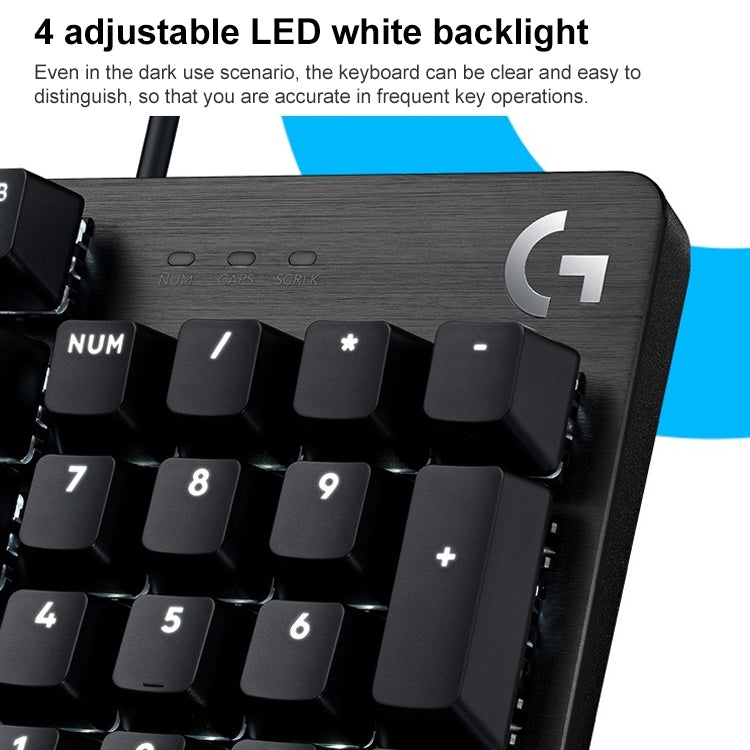 Logitech G412 SE Wired Game 104-key Mechanical Silent Keyboard