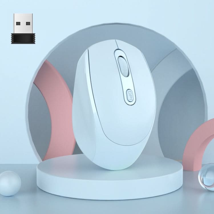 HXSJ M107 4-buttons 1600 DPI Dual Mode 2.4GHz + Bluetooth 5.1 Wireless Rechargeable Mouse My Store