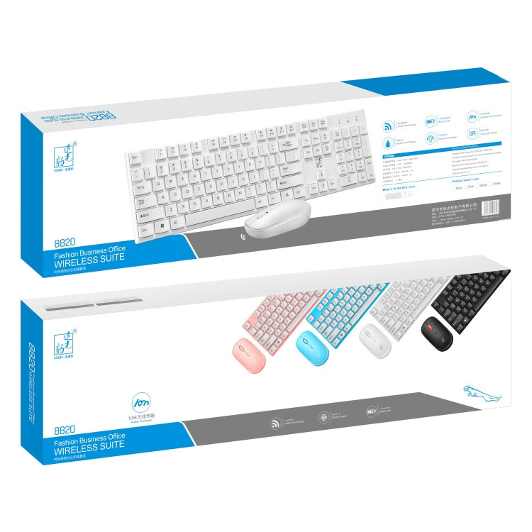 ZGB 8820 Candy Color Wireless Keyboard + Mouse Set My Store