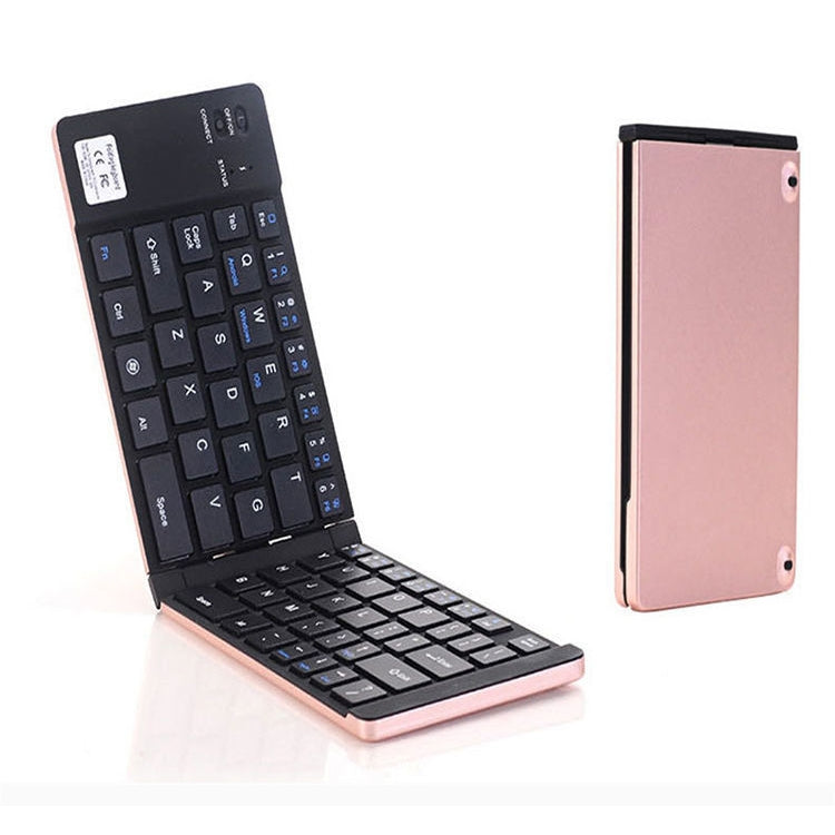 F66 Foldable Bluetooth Wireless 66 Keys Keyboard, Support Android / Windows / iOS My Store