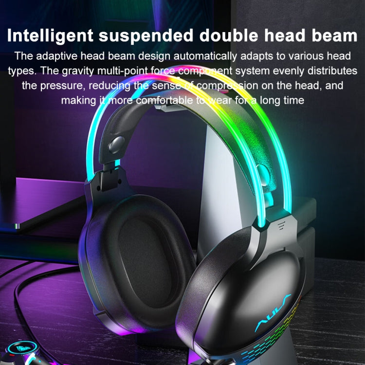 AULA S503 Headset RGB Wired Gaming Headphones My Store