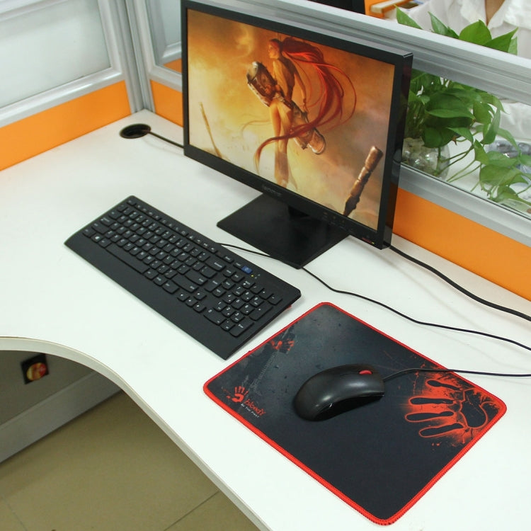 Extended Large Slim Anti-Slip Soft Rubber Smooth Cloth Surface Game Keyboard Mouse Pad Mat, Size: 320 x 240 x 3 mm