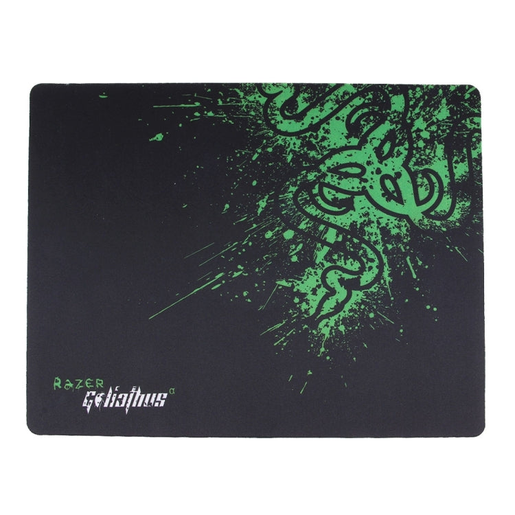 Extended Large Slim Anti-Slip Razer Pattern Soft Rubber Smooth Cloth Surface Game Keyboard Mouse Pad Mat, Size: 317 x 244 x 2 mm