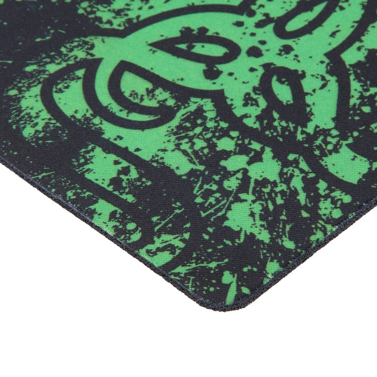 Extended Large Slim Anti-Slip Razer Pattern Soft Rubber Smooth Cloth Surface Game Keyboard Mouse Pad Mat, Size: 317 x 244 x 2 mm