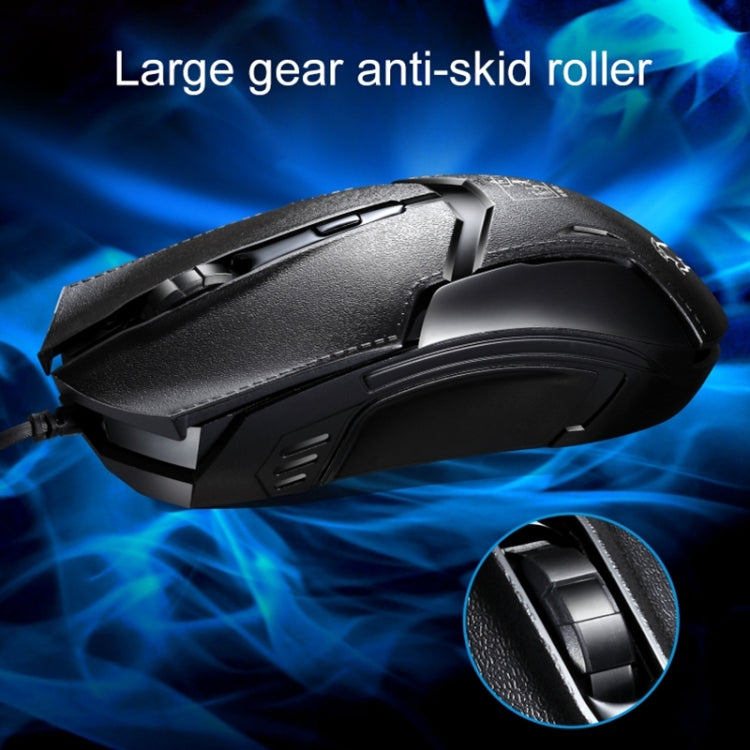 Chasing Leopard 179 USB 1600DPI Three-speed Adjustable Wired Optical Gaming Mouse, Length: 1.3m My Store