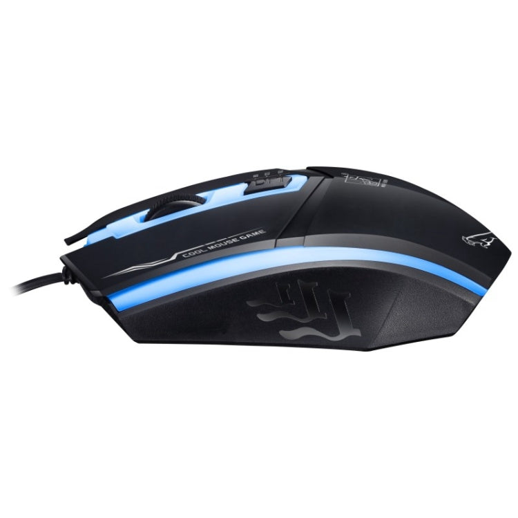 Chasing Leopard 199 USB 1600DPI Three-speed Adjustable LED Backlight Wired Optical Gaming Mouse, Length: 1.3m My Store