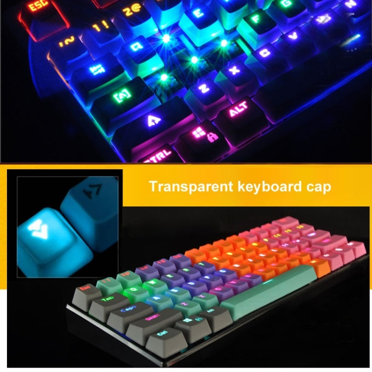 ABS Translucent Keycaps, OEM Highly Mechanical Keyboard, Universal Game Keyboard