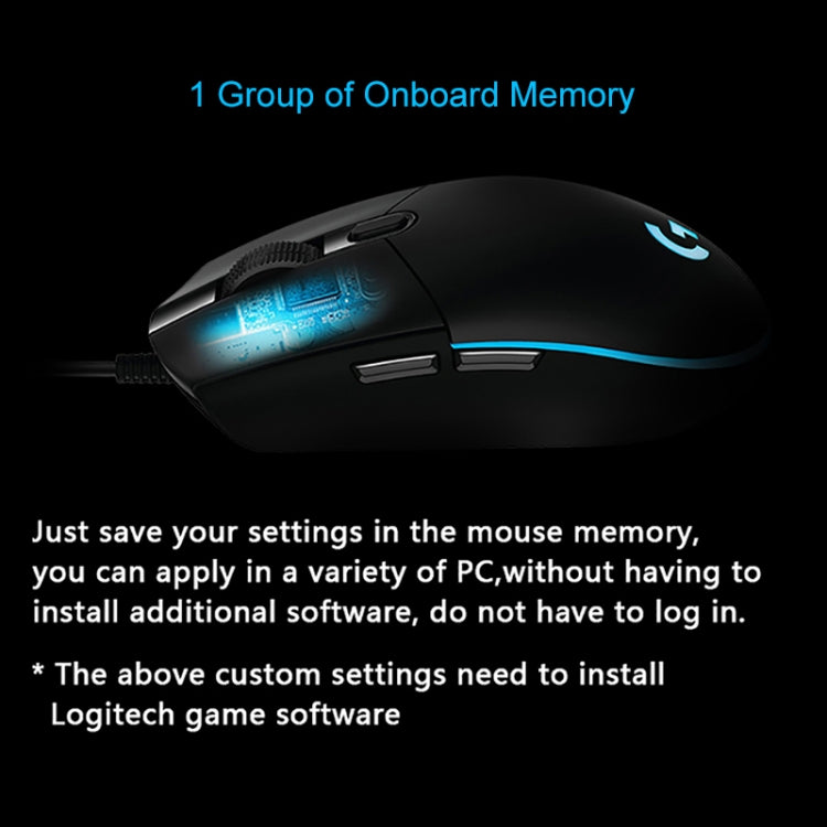 Logitech G102 6-keys RGB Glowing 6000DPI Five-speed Adjustable Wired Optical Gaming Mouse, Length: 2m My Store