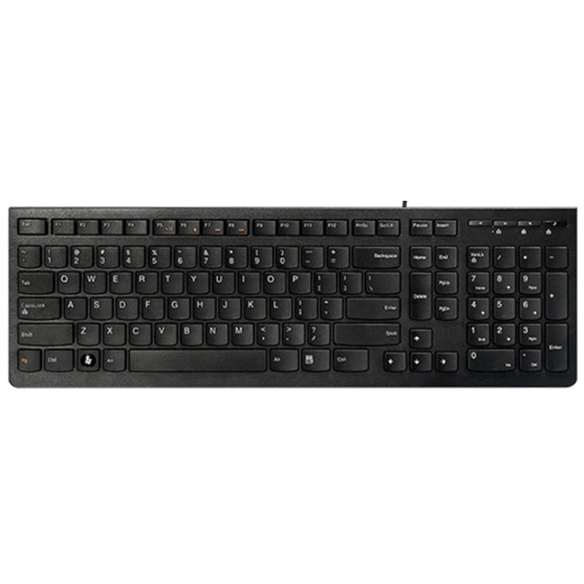 Lenovo K5819 Office Simple Ultra-thin Wired Keyboard My Store