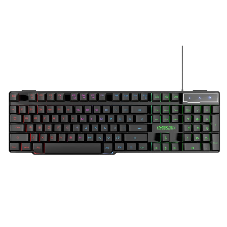 iMICE AK-600 Wired USB Floating Keycap Characters Glow Backlit Gaming Keyboard My Store