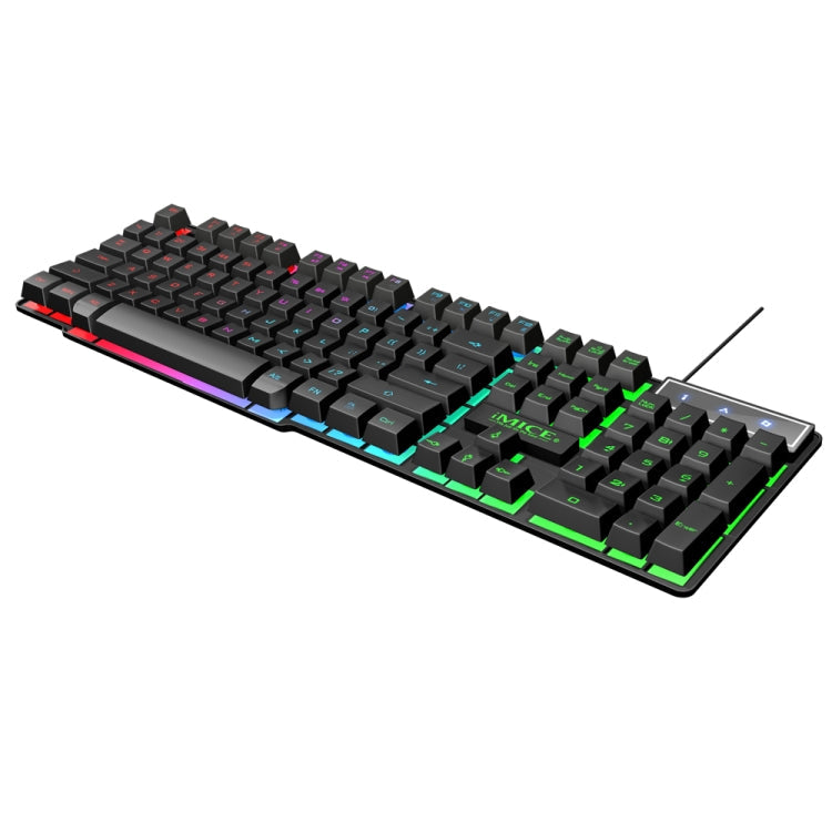 iMICE AK-600 Wired USB Floating Keycap Characters Glow Backlit Gaming Keyboard My Store