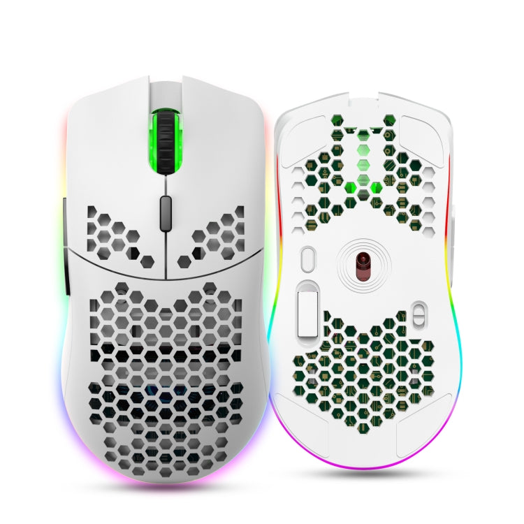 HXSJ T66 7 Keys Colorful Lighting Programmable Gaming Wireless Mouse My Store