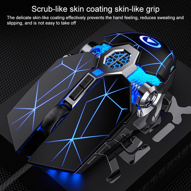 YINDIAO 3200DPI 4-modes Adjustable 7-keys RGB Light Wired Gaming Mechanical Mouse, Style: Silent Version My Store