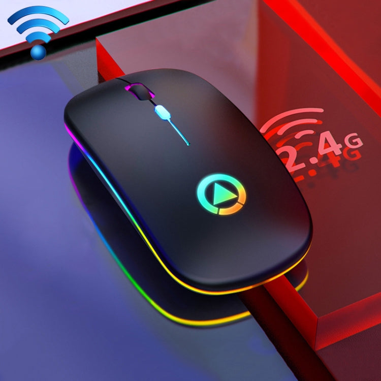 YINDIAO A2 BT3.0 + BT5.0 + 2.4GHz 1600DPI 3-modes Adjustable RGB Light Wireless Silent Bluetooth Mouse My Store